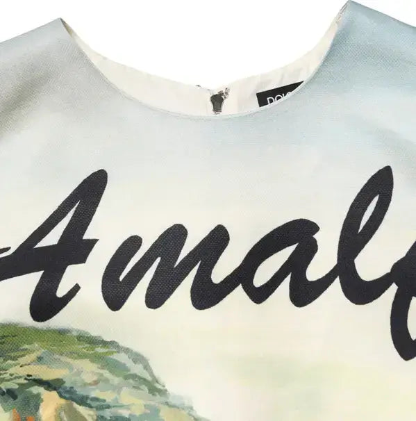 DOLCE & GABBANA Multicolor Crystal Embellished Mini Dress