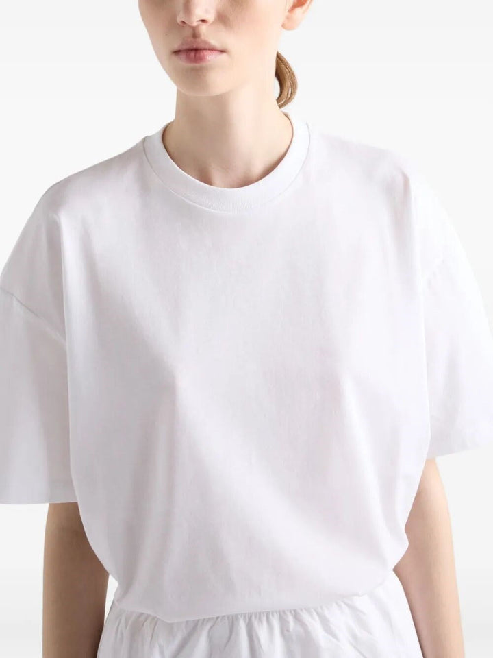 Prada Women Cotton T-Shirt