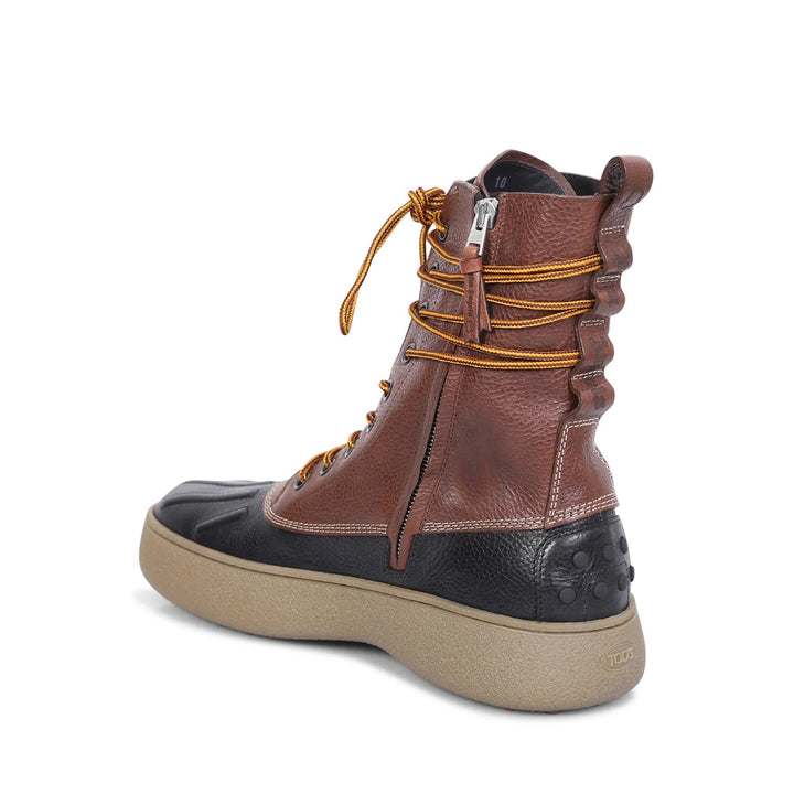 Tod's X Moncler X Palm Angels Leather Boots Men