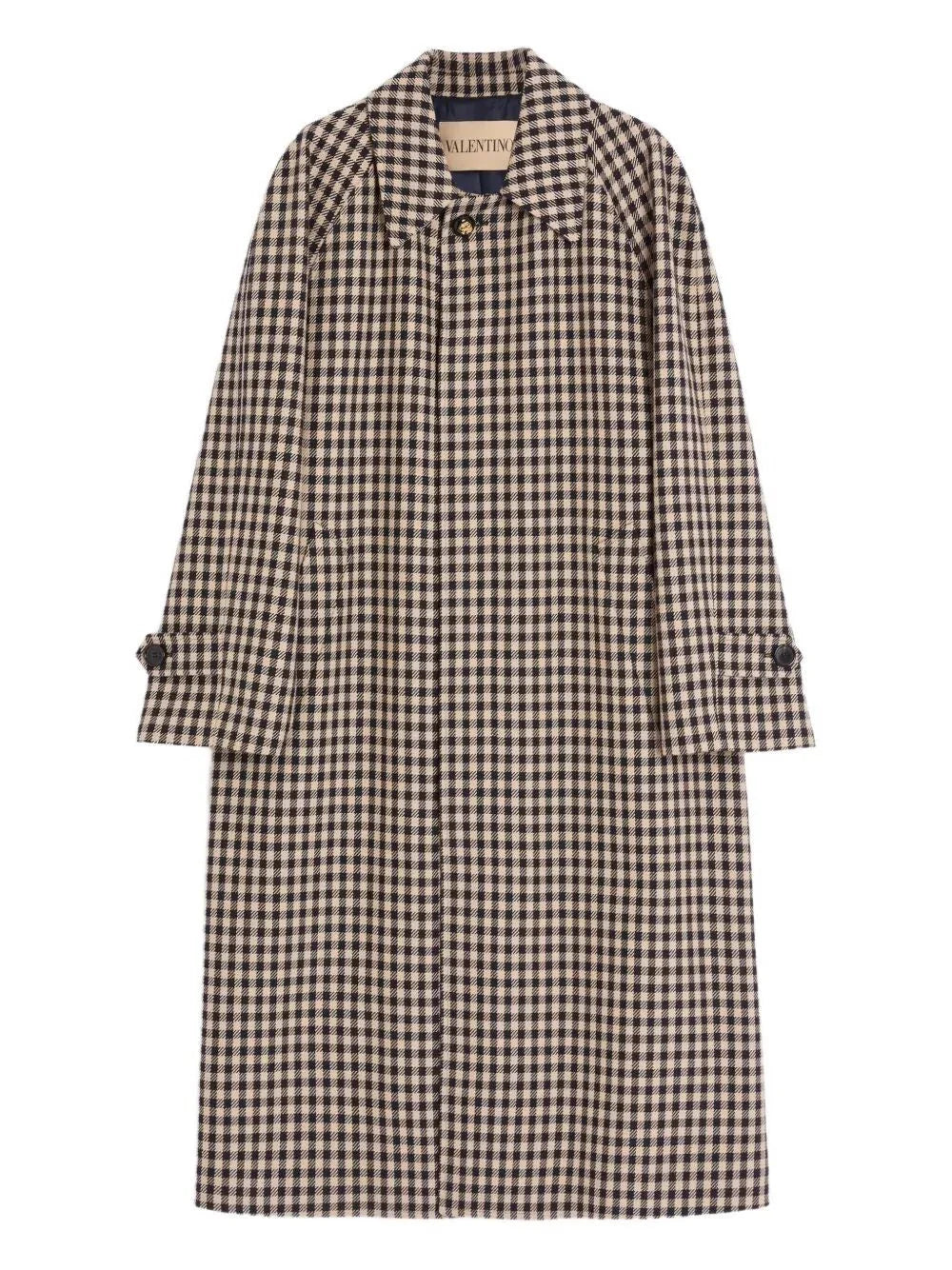 Valentino Garavani Men Check Coat