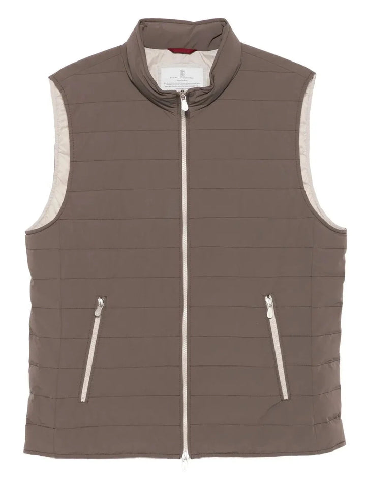 Brunello Cucinelli Men Lightweight Padded Vest