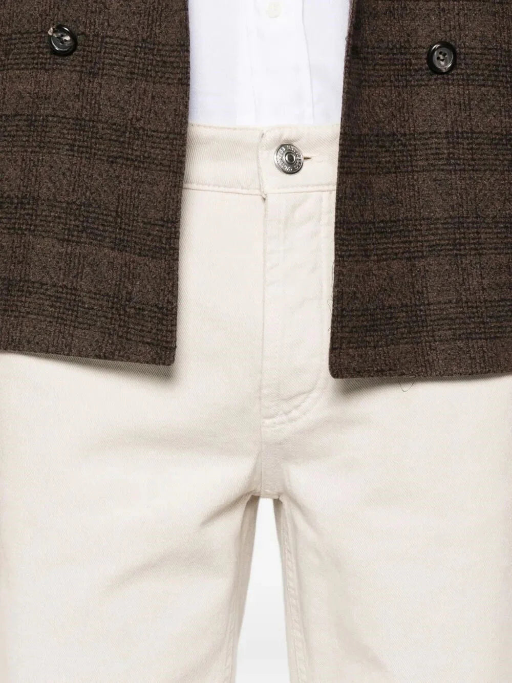 Brunello Cucinelli Men Dyed Denim Pants