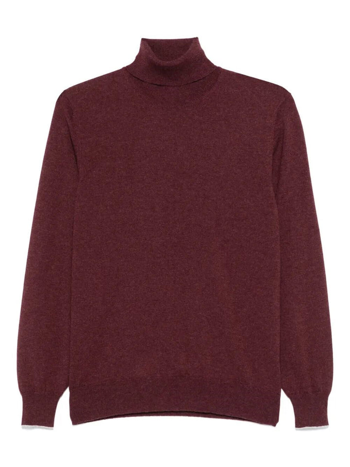 Brunello Cucinelli Men Cashmere Turtle-Neck Sweater