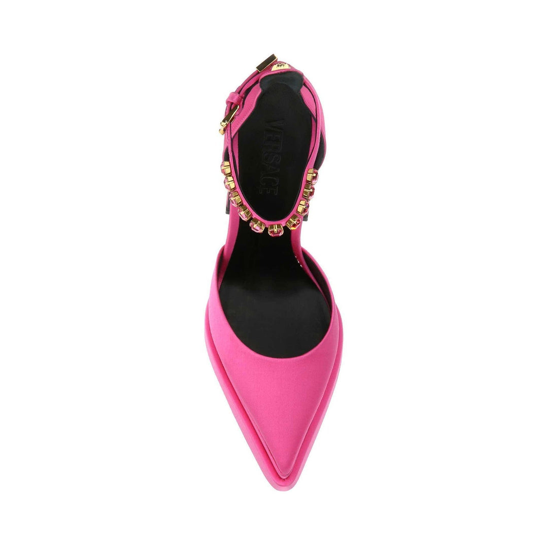 Versace Silk Satin Pumps Women