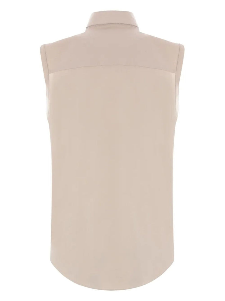 Brunello Cucinelli Women Stretch Poplin Shirt