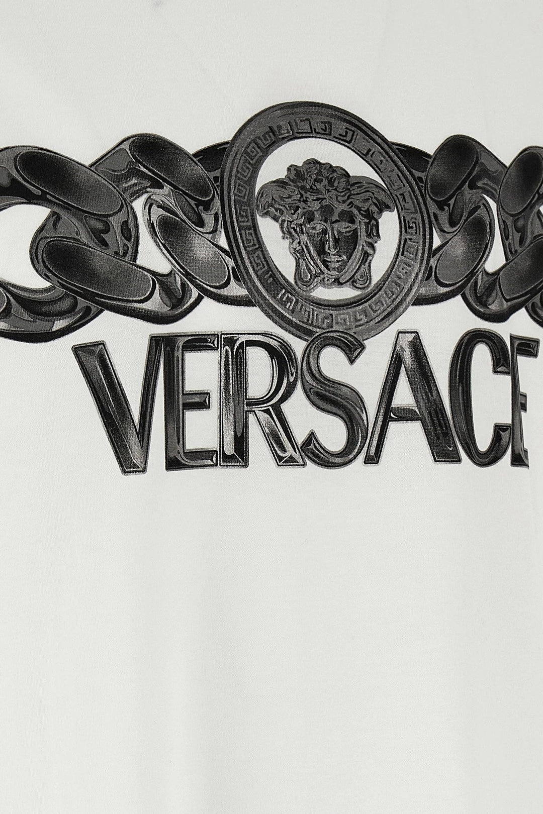 Versace Men 'Medusa' Logo Print T-Shirt