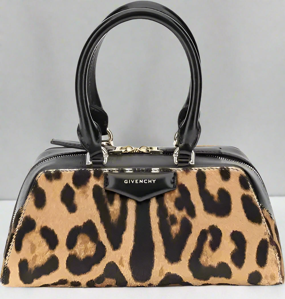 Givenchy Antigona East-West Pony skin print mini Handbag