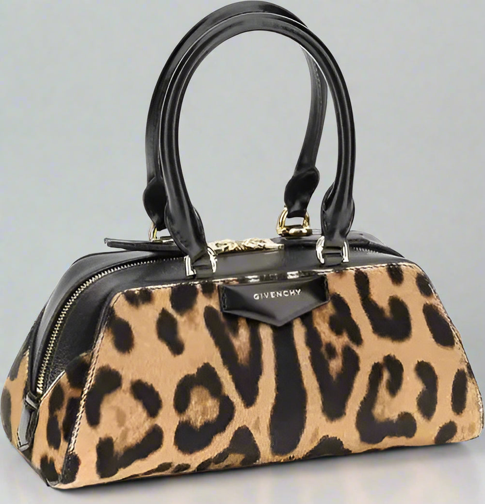 Givenchy Antigona East-West Pony skin print mini Handbag