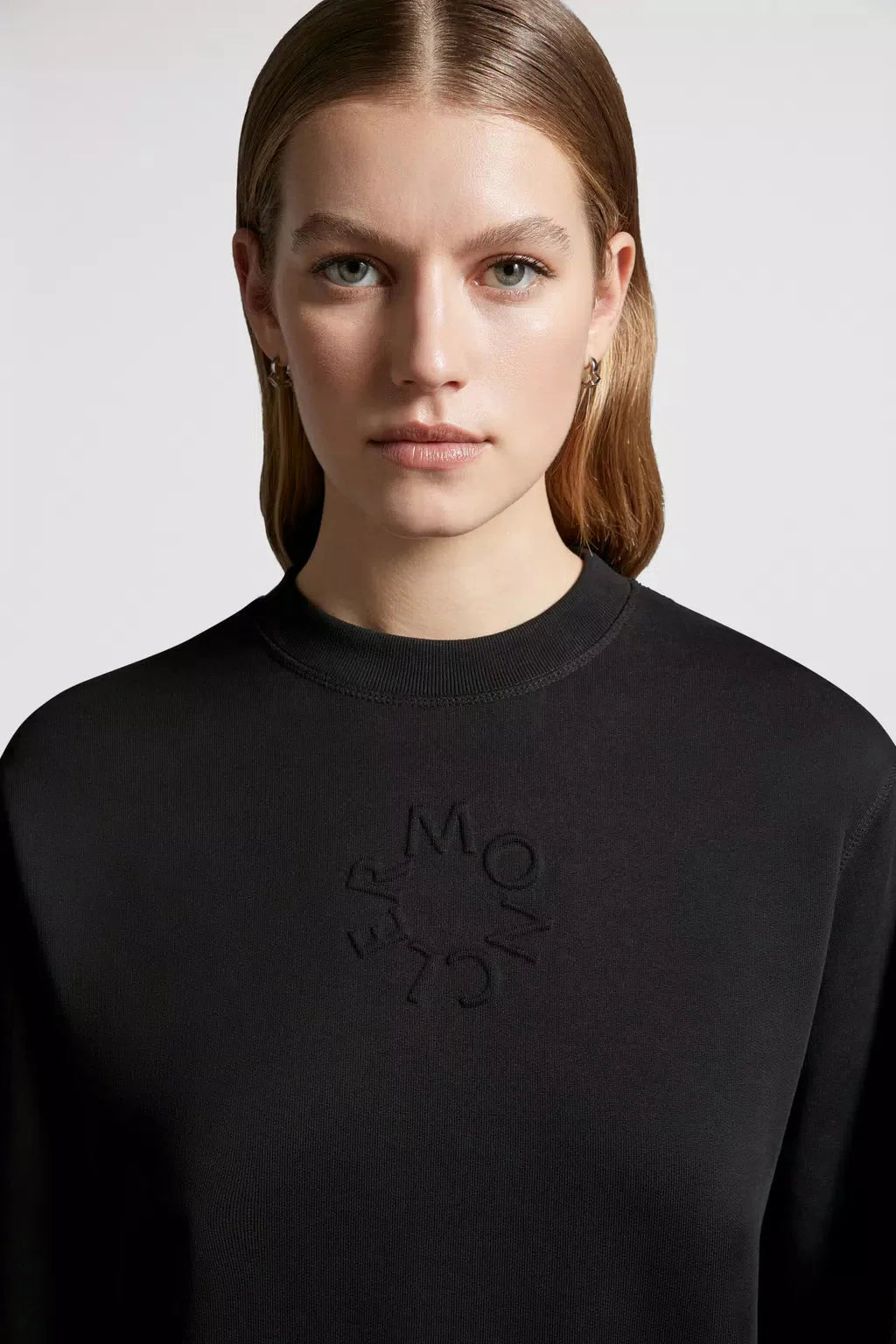 Moncler Women Embossed Logo Sweatshirt