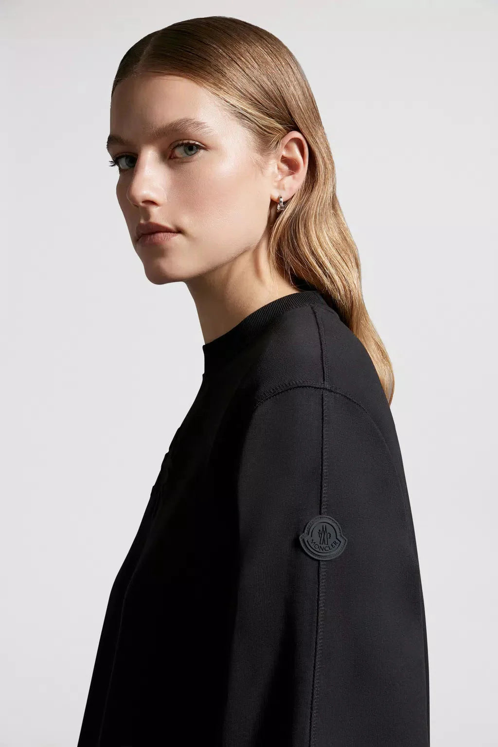 Moncler Women Embossed Logo Sweatshirt
