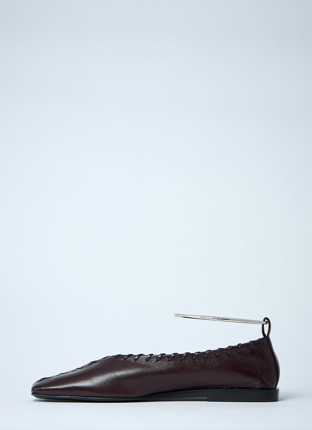 Jil Sander Women Leather Ballerina Flats