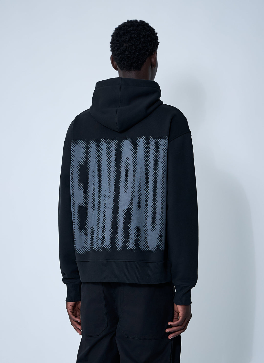 Jean Paul Gaultier Men Logo Motif Hooded Sweatshirt