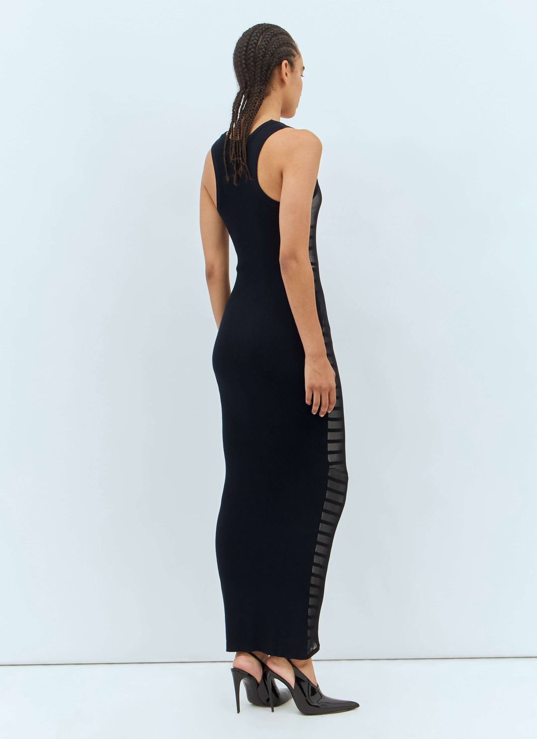 Jean Paul Gaultier Women Ribbed Mariniere Maxi Dress