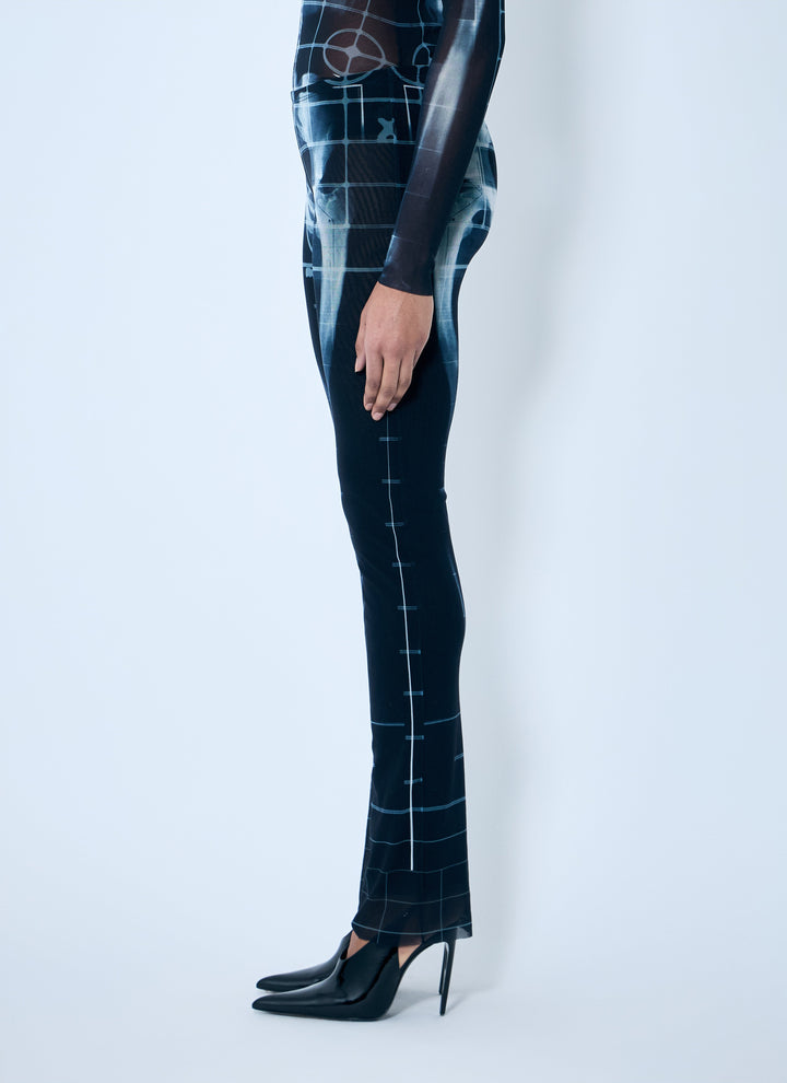 Jean Paul Gaultier Women Squeletor Mesh Pants