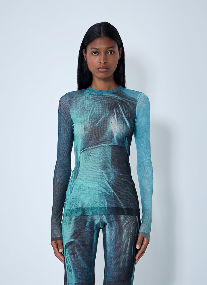Jean Paul Gaultier Women Water Mesh Top