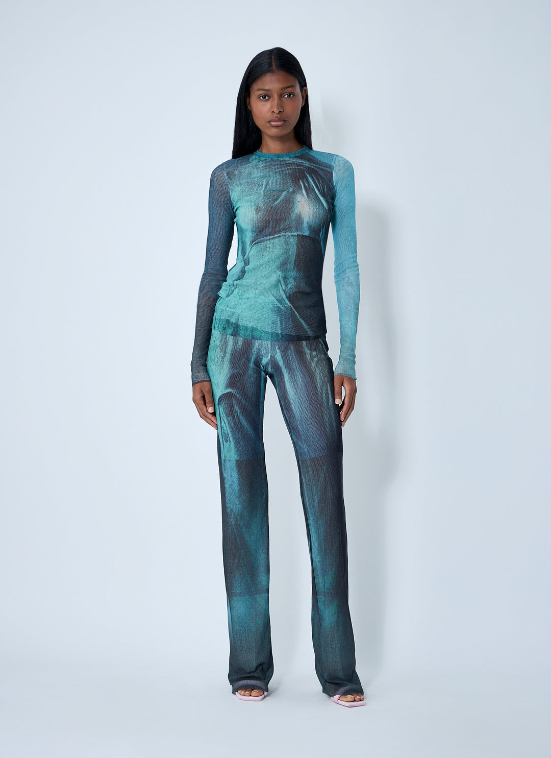 Jean Paul Gaultier Women Water Mesh Top