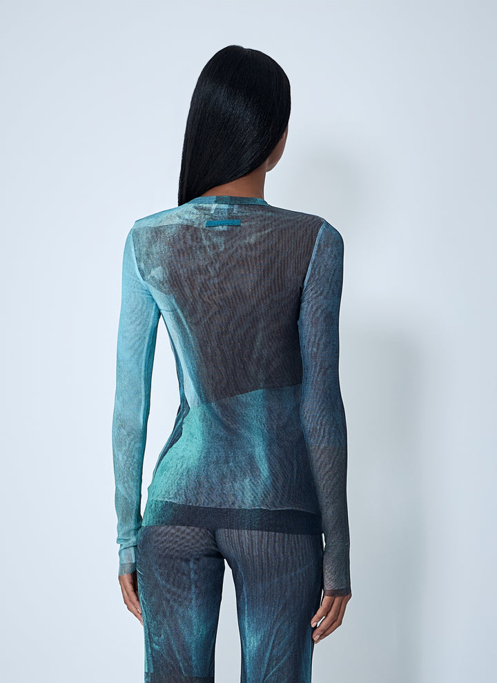 Jean Paul Gaultier Women Water Mesh Top