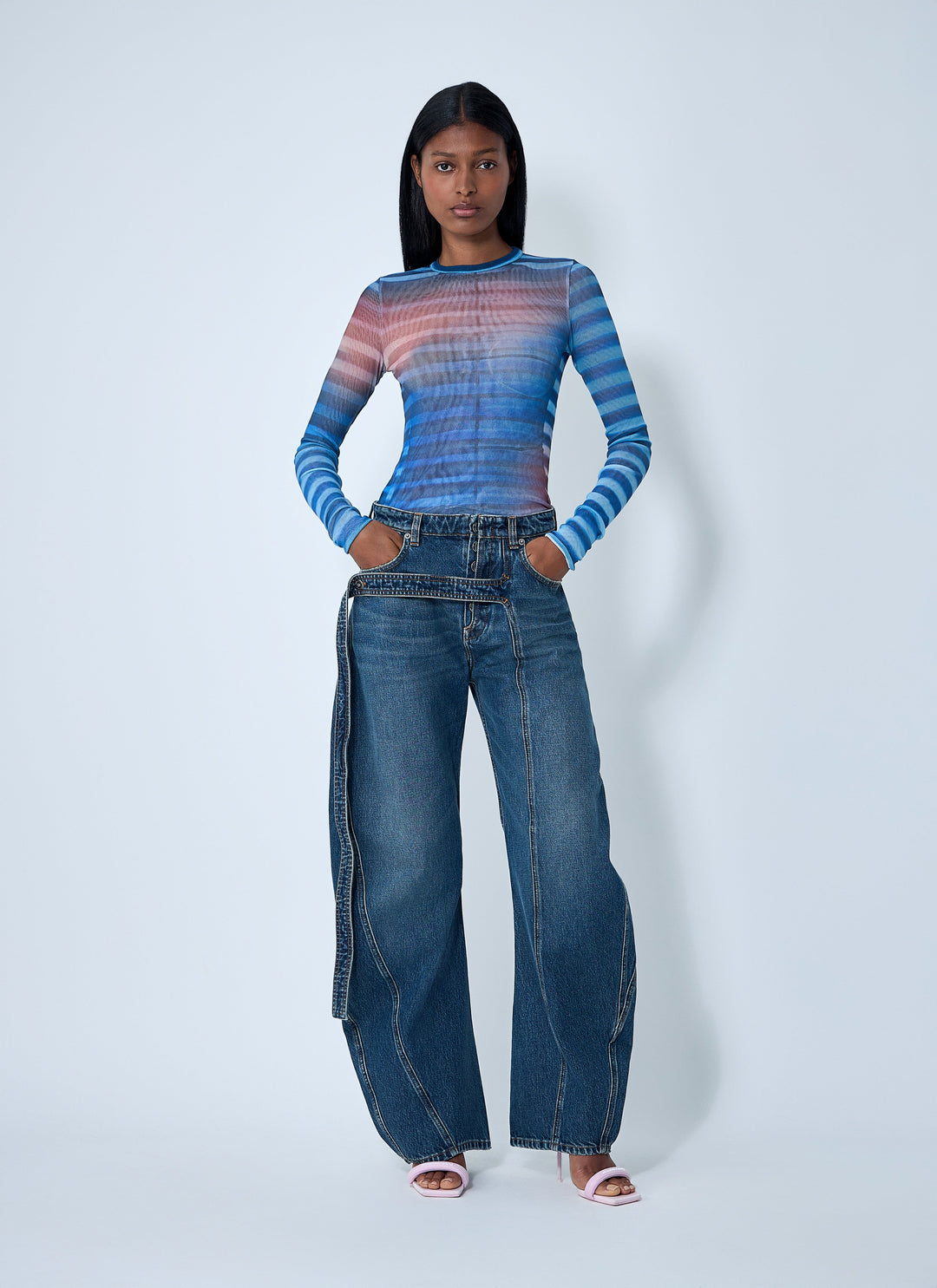 Jean Paul Gaultier Women Air Mesh Top