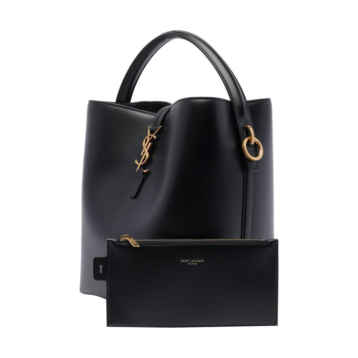 Saint Laurent Women Le 37 In Shiny Leather Bag