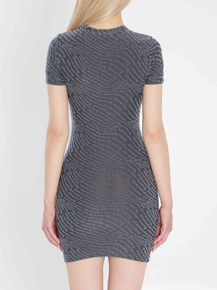 Alexander Wang Women Mini Dress In Graphite