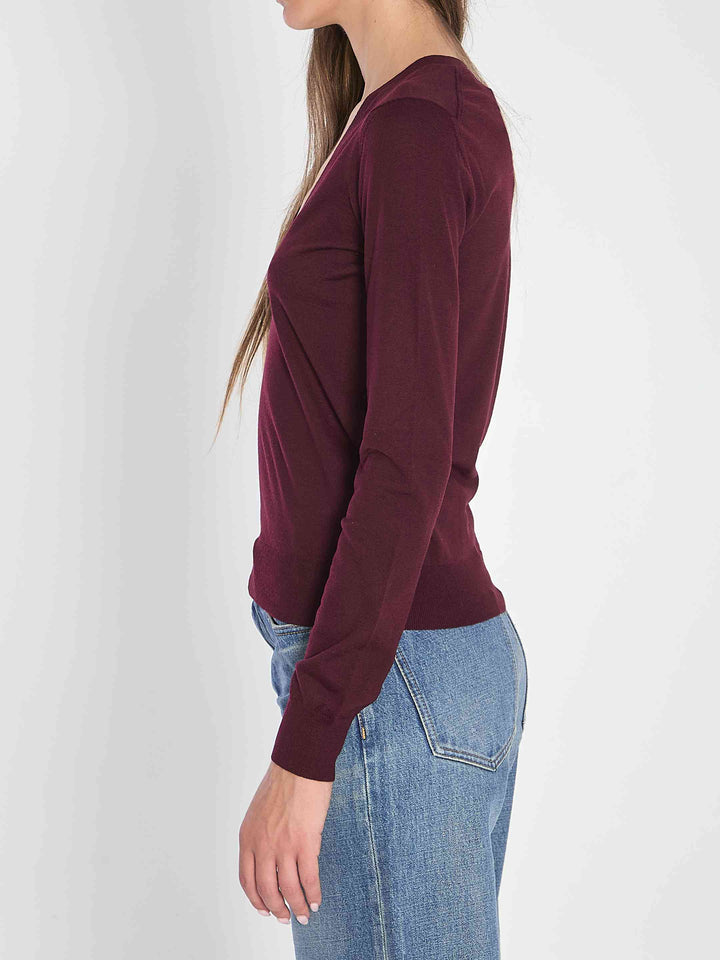 Saint Laurent Women V-Neckline Pullover