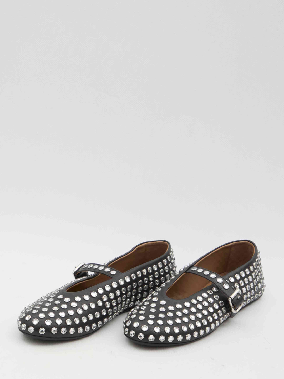 Alaia Women Ballerinas With Rhinestones
