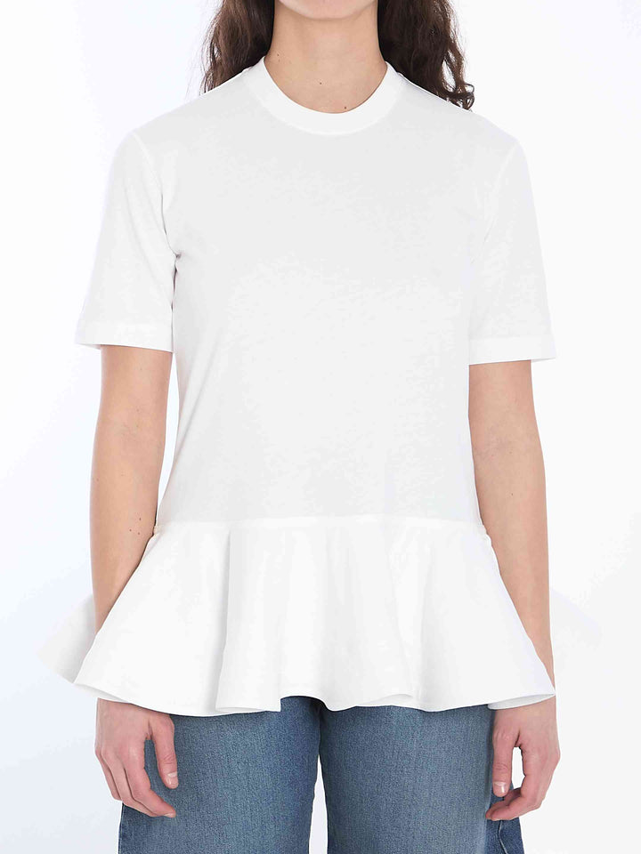 Alaia Women Peplum T-Shirt