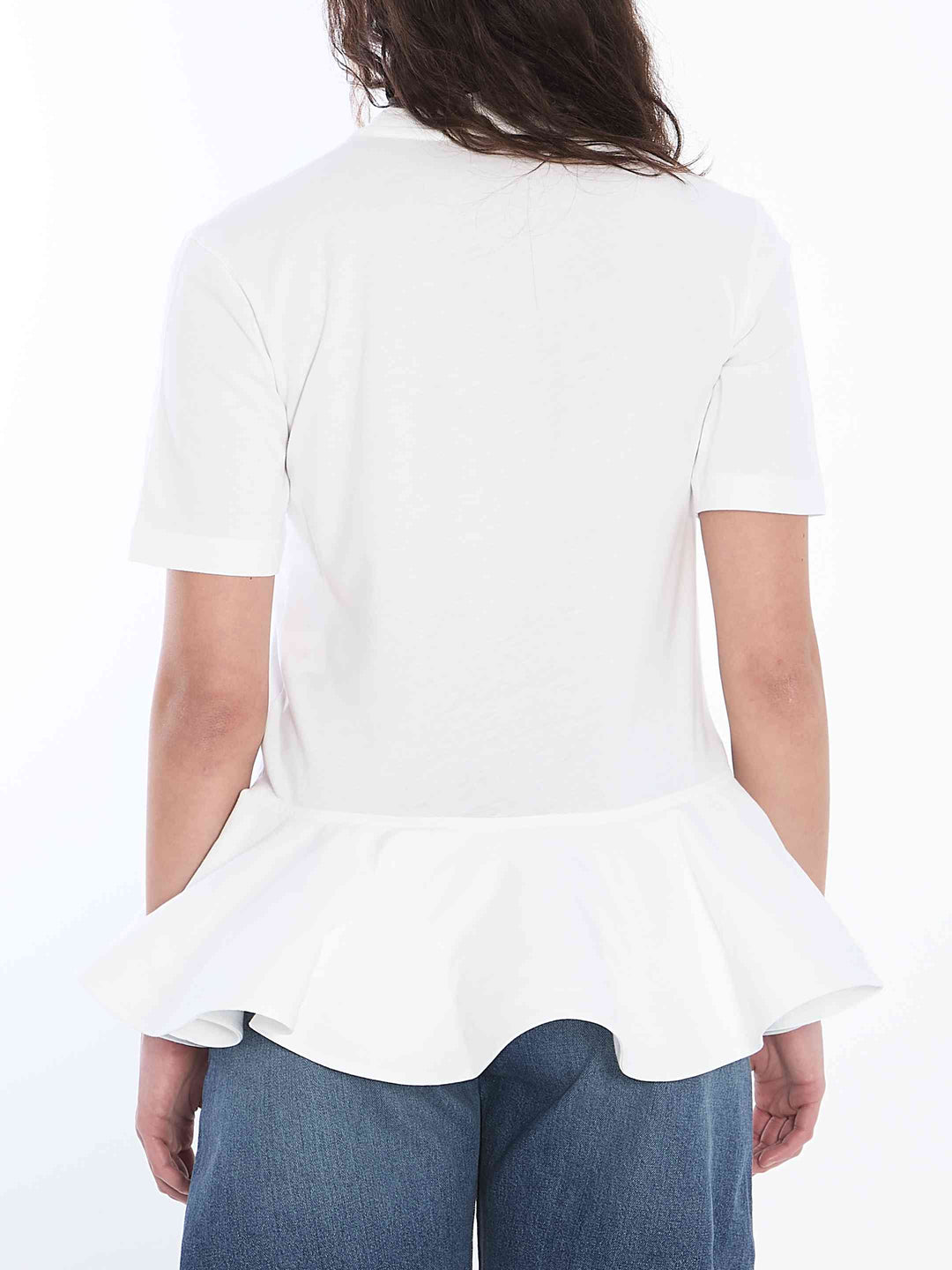 Alaia Women Peplum T-Shirt