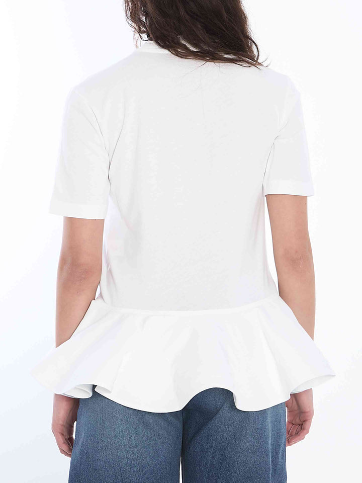 Alaia Women Peplum T-Shirt