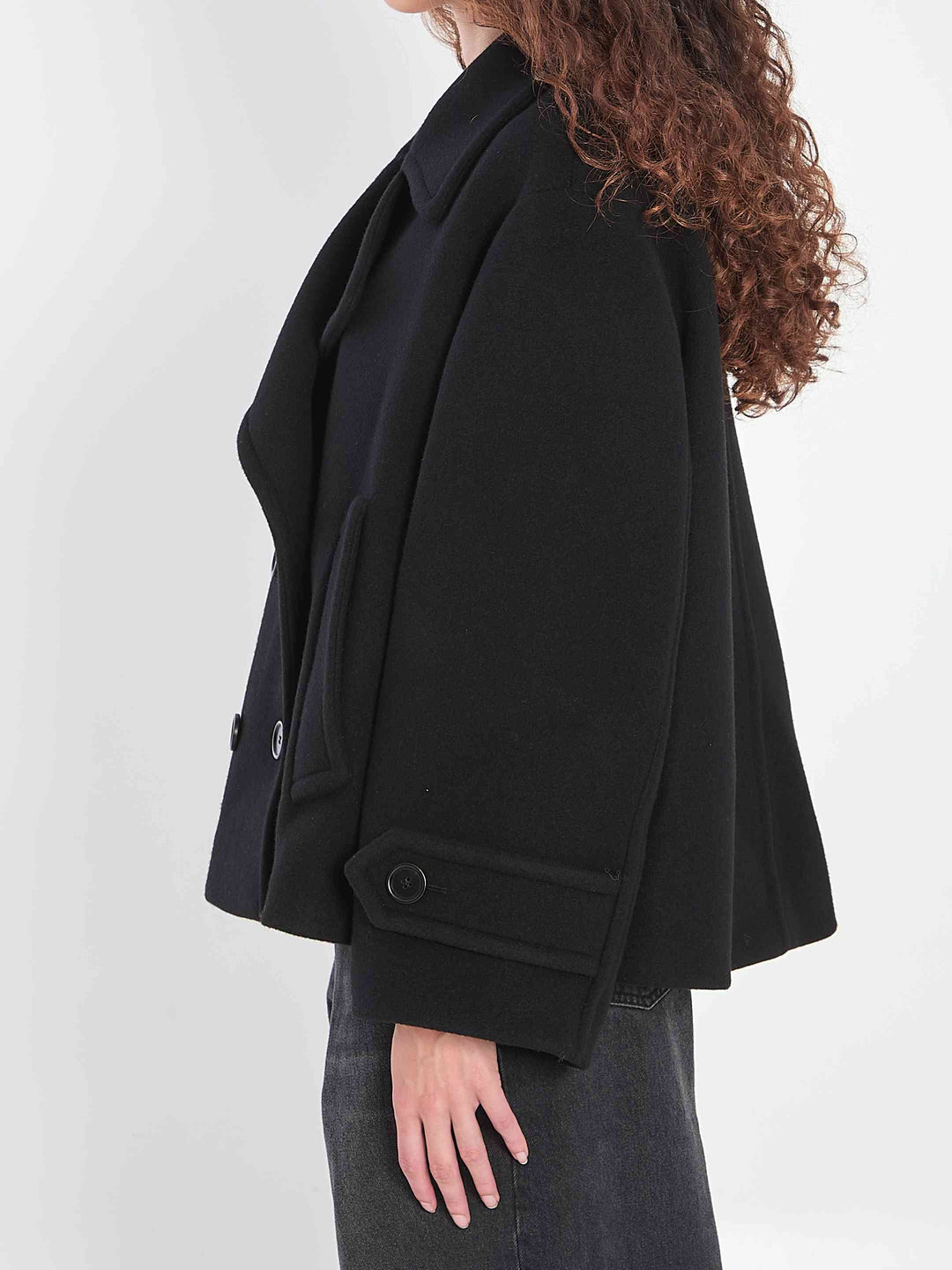 Chloe Women Oversized Short Coat
