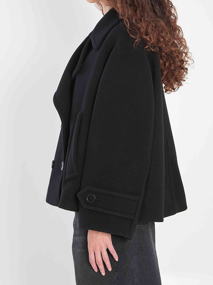 Chloe Women Oversized Short Coat