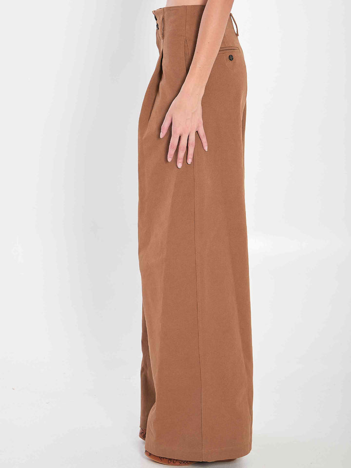 Chloe Women Wide-Leg Trousers