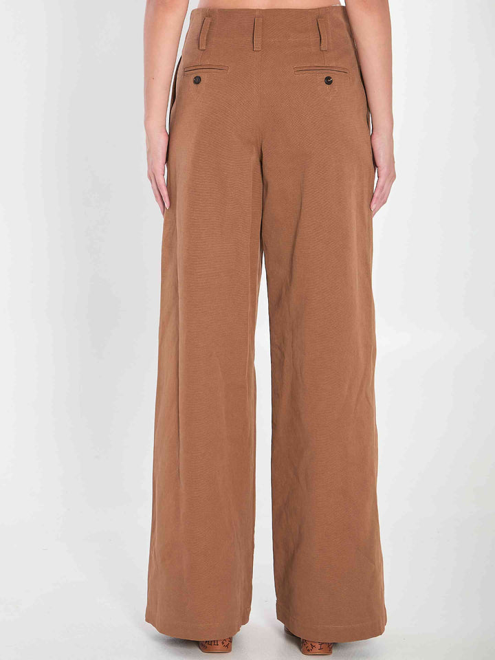 Chloe Women Wide-Leg Trousers
