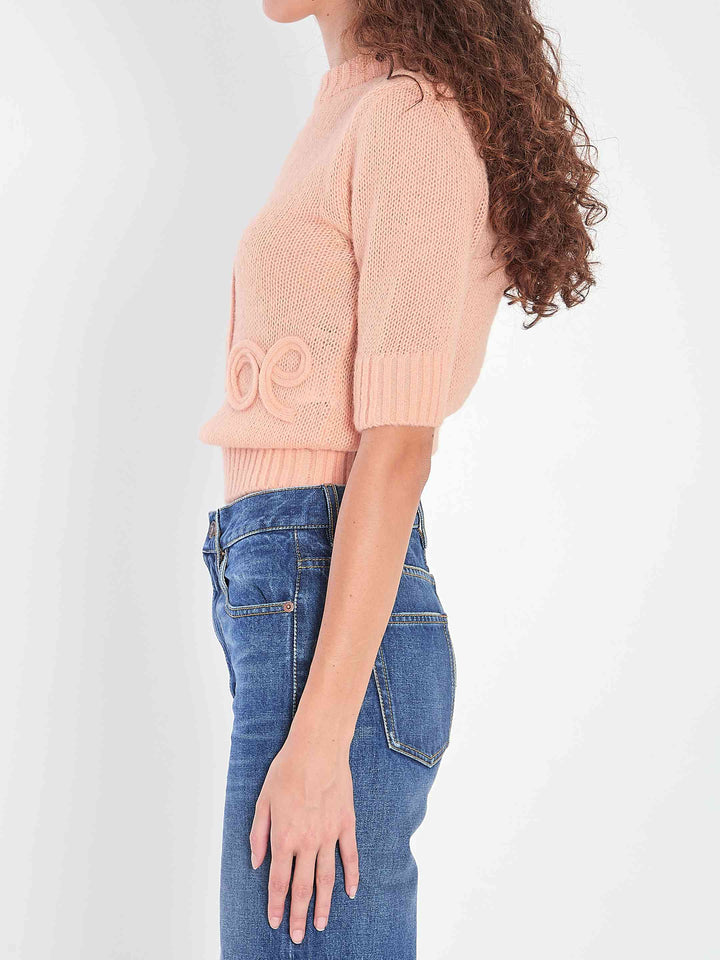 Chloe Women Logo Knit Pullover