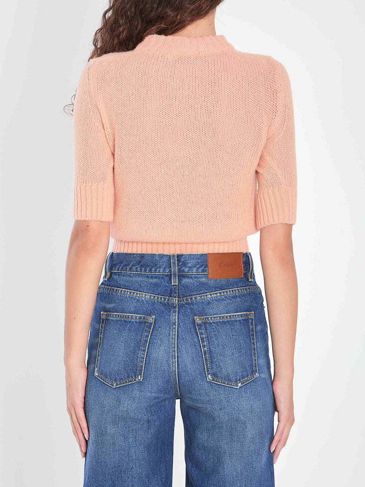 Chloe Women Logo Knit Pullover