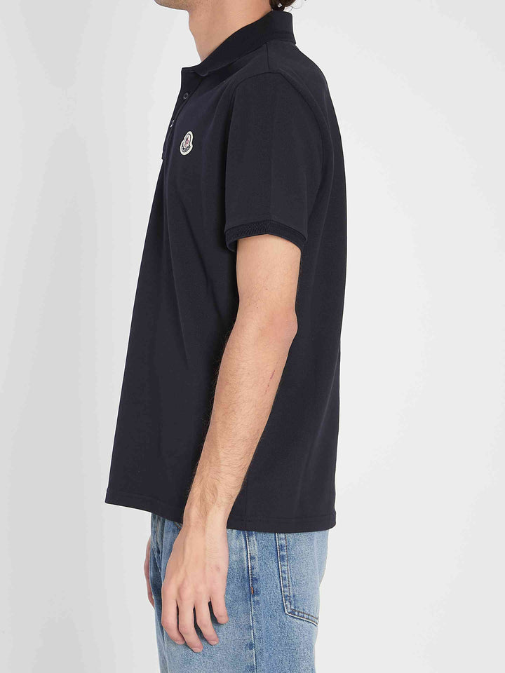 Moncler Men Navy Polo