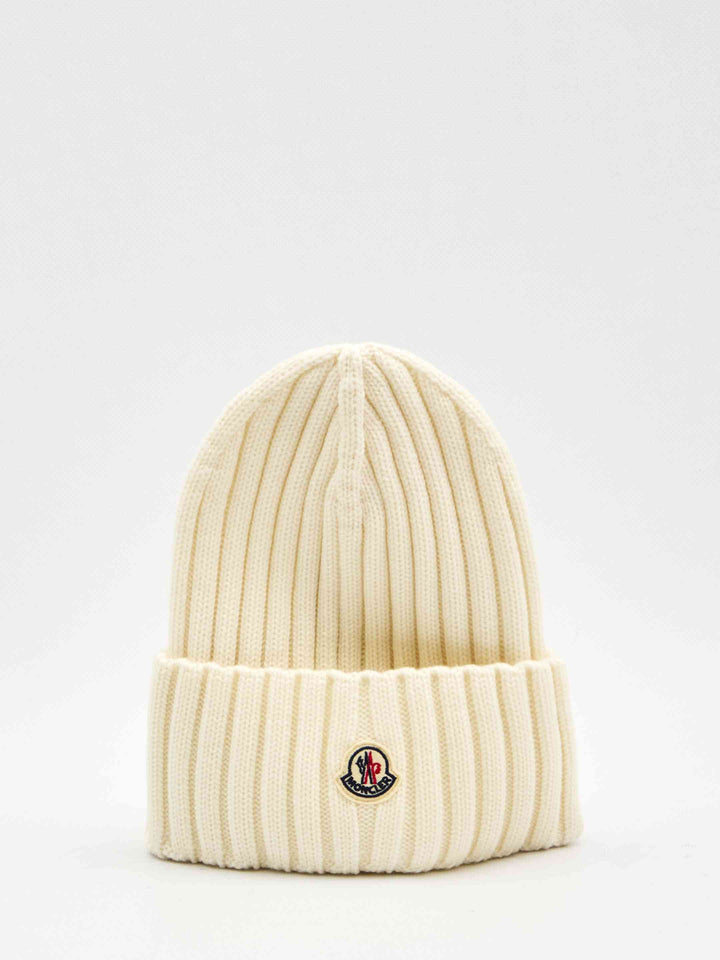 Moncler Women Beanie In Virgin Wool