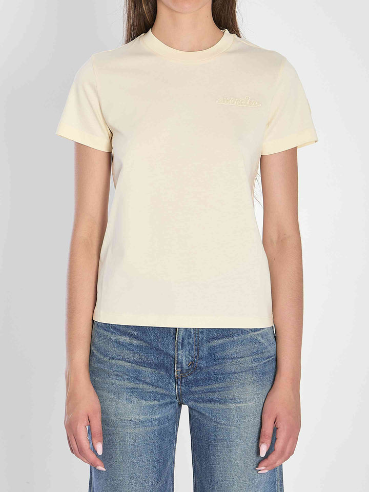 Moncler Women Beaded Logo T-Shirt