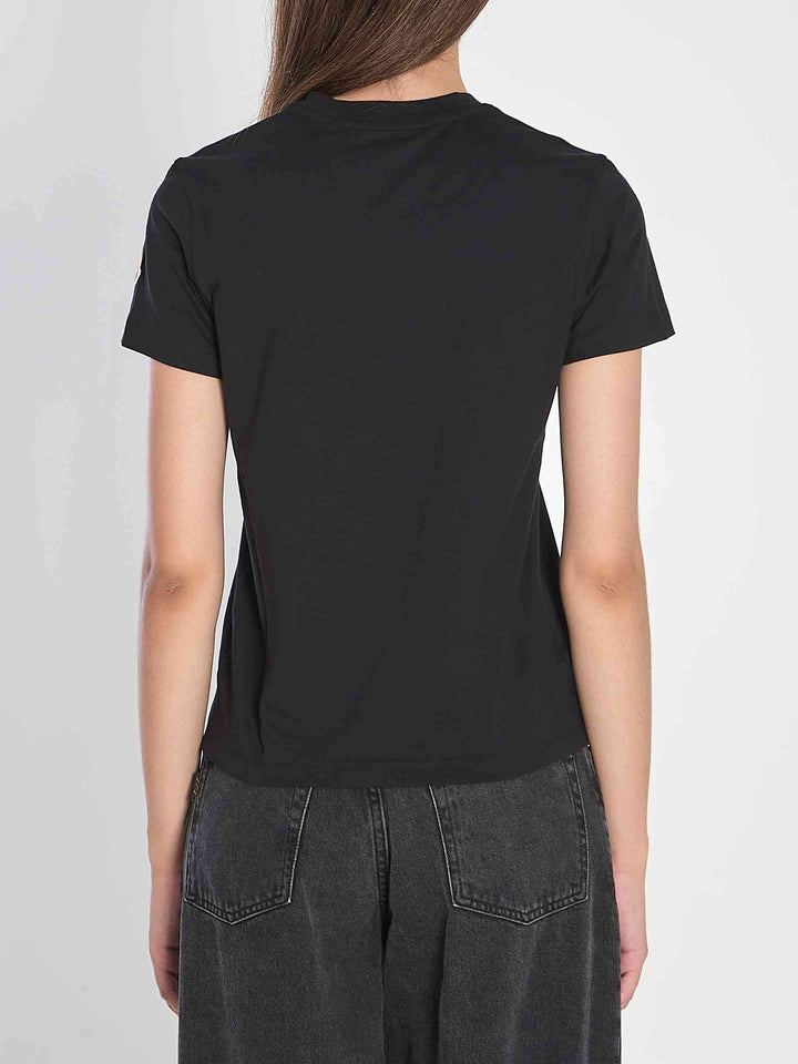 Moncler Women Beaded Logo T-Shirt