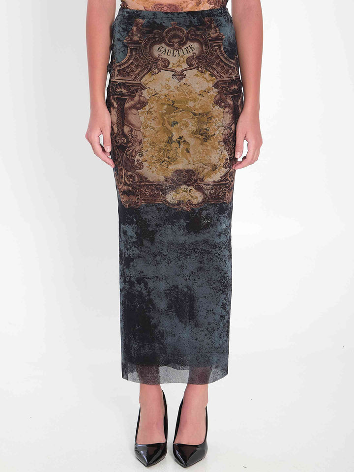 Jean Paul Gaultier Women Médaillon Skirt