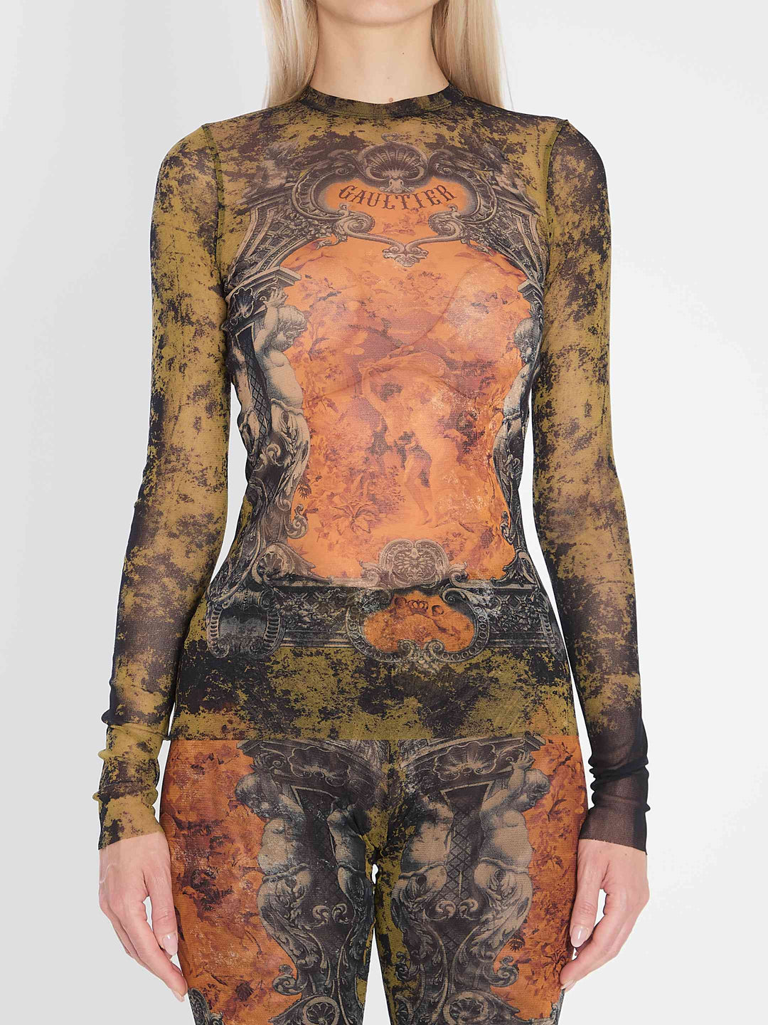 Jean Paul Gaultier Women Médaillon Top