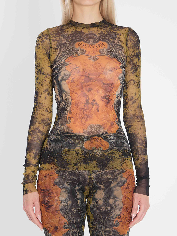 Jean Paul Gaultier Women Médaillon Top