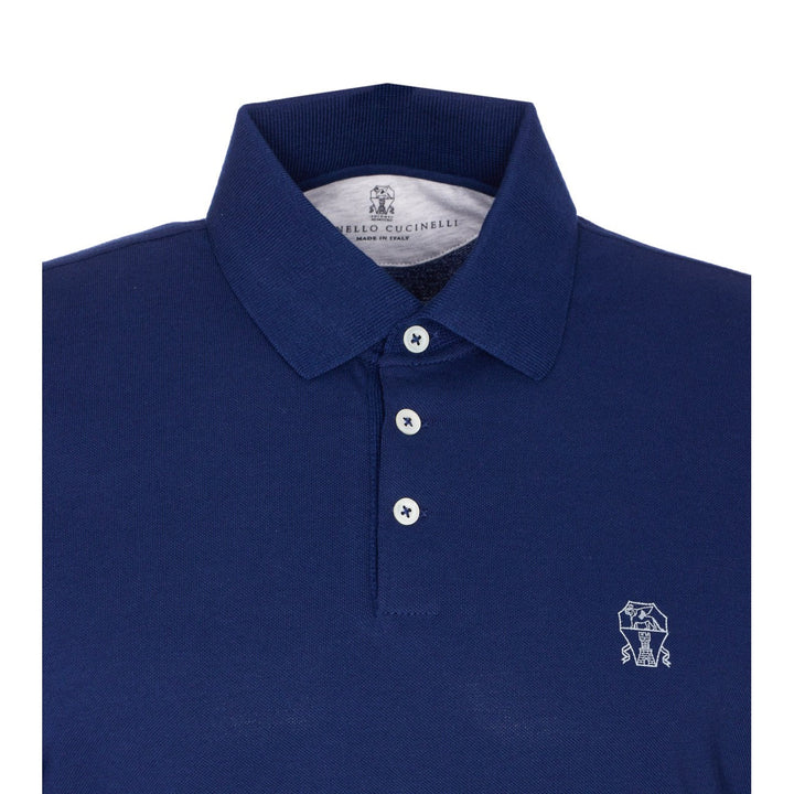 Brunello Cucinelli Men Logo Polo