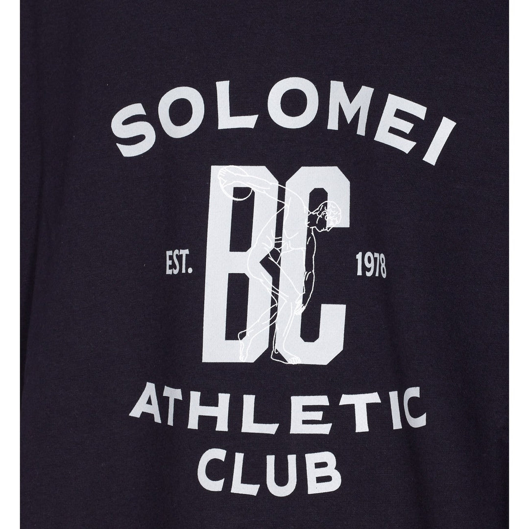 Brunello Cucinelli Men Maxi Print Logo Sweatshirt