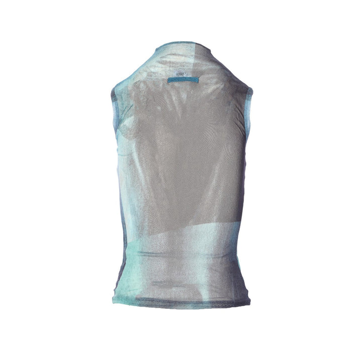 Jean Paul Gaultier Women Mesh High Necktop