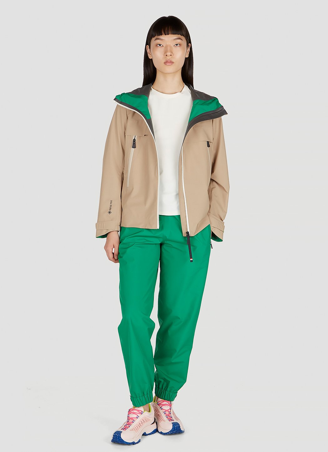 Moncler Grenoble Women Logo Patch T-Shirt
