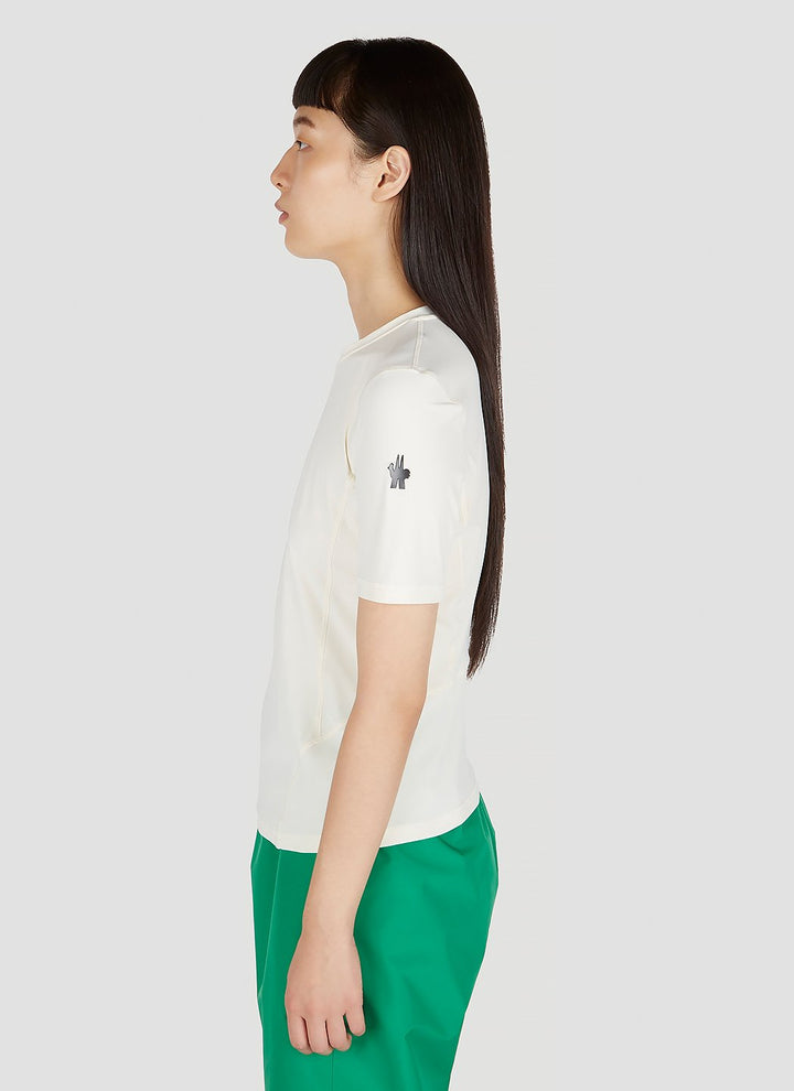 Moncler Grenoble Women Logo Patch T-Shirt