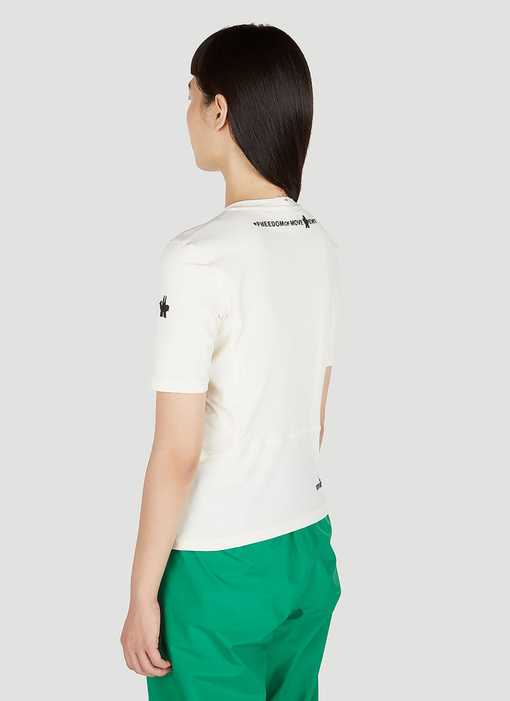 Moncler Grenoble Women Logo Patch T-Shirt