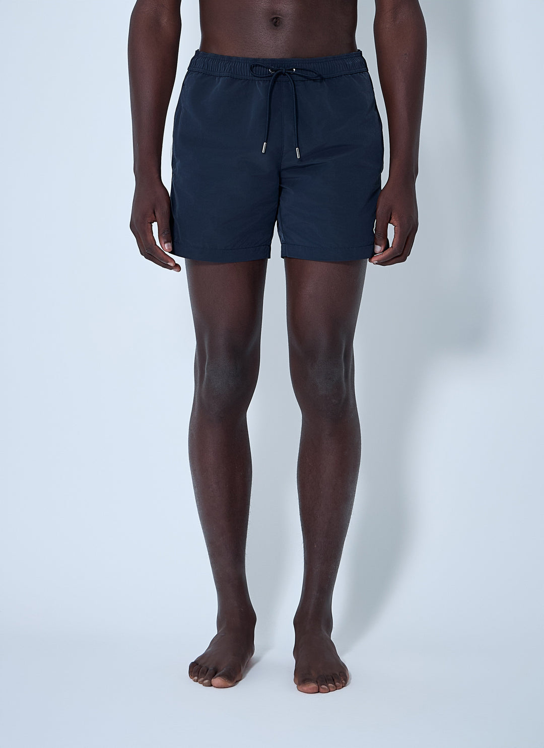 Moncler Men Logo Patch Swim Shorts