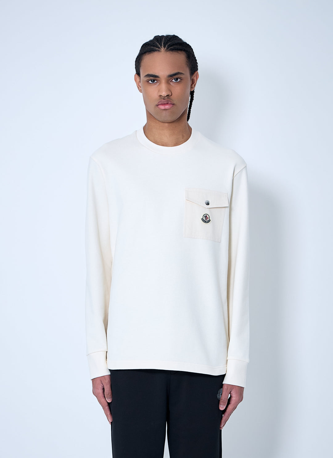 Moncler Men Logo Patch Sweatshirt